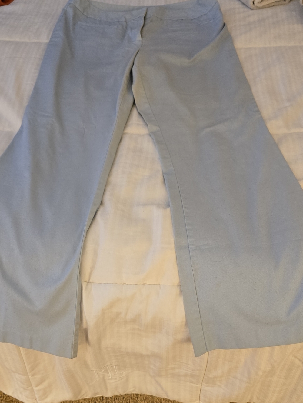 New York & Company Light Blue Wide Leg Pants